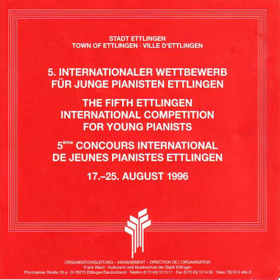 Programmheft 1996